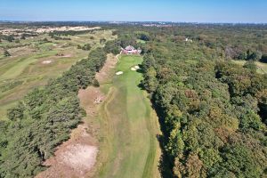 Royal Hague 18th Fairway Aerial